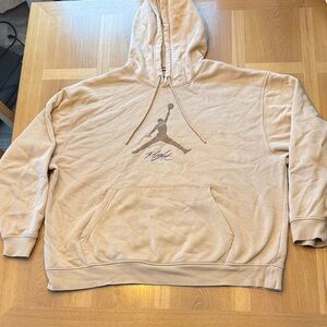 Men's Nike Jordan Tan Hoodie